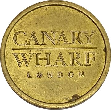 Парковочный жетон «Canary Wharf» Великобритания (маленький)