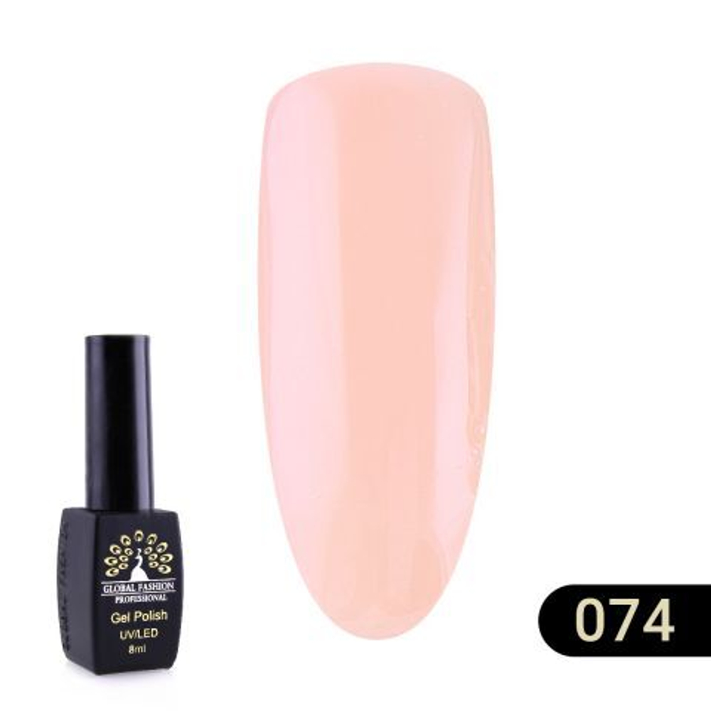 Гель лак BLACK ELITE 074, Global Fashion 8 мл