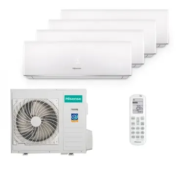 Мультисплит система на 4 комнаты Hisense AMS-09UW4RVEDB00 x 4 / AMW4-36U4RAA