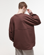 Raglan Sweatshirt LOGO French Roast