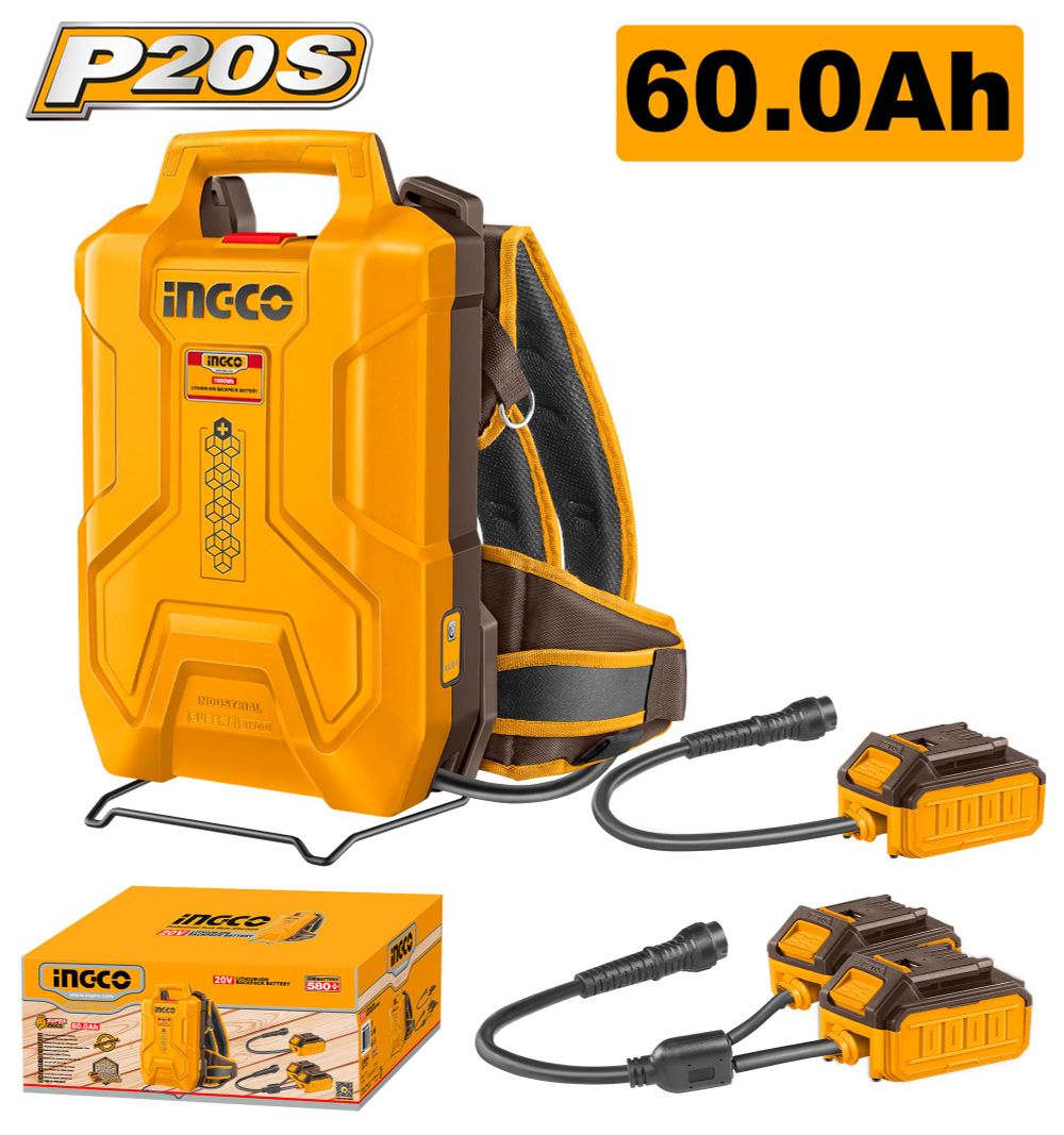 Аккумуляторная батарея носимая Li-ion 60 Ач INGCO FBLI241110 INDUSTRIAL