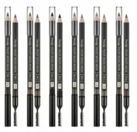 Missha Smudge Proof Wood Brow Pencil Gray Brown,Карандаш для бровей (серо-коричневый)1 шт