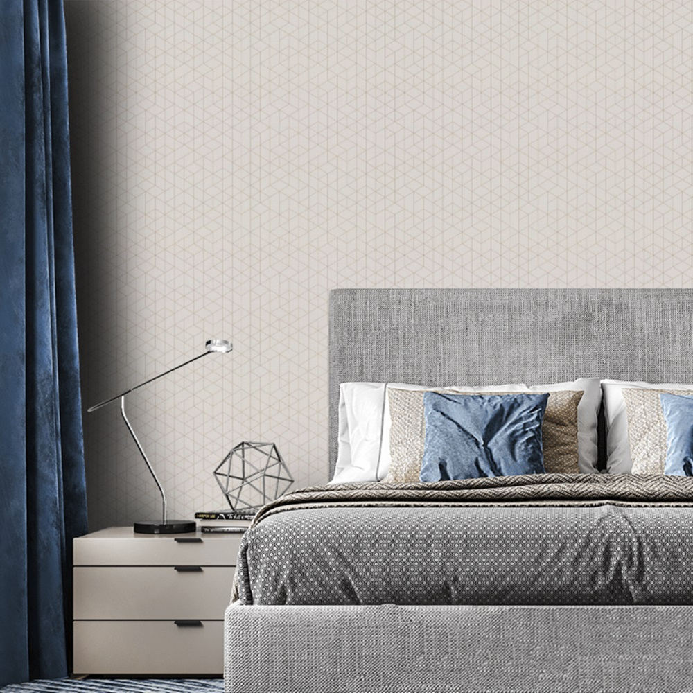 Обои виниловые SL72203-21 PALITRA STYLE Ray, абстракция, геометрия размер 1.06 х 10.05 м