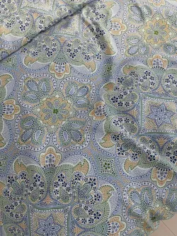 Декоративная наволочка с рюшами, оборками "Бисер" 50х70 см, 1 шт, без молнии