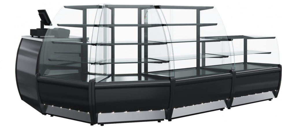 Кондитерская витрина CARBOMA FLANDRIA LIGHT K70 N 0,9-1