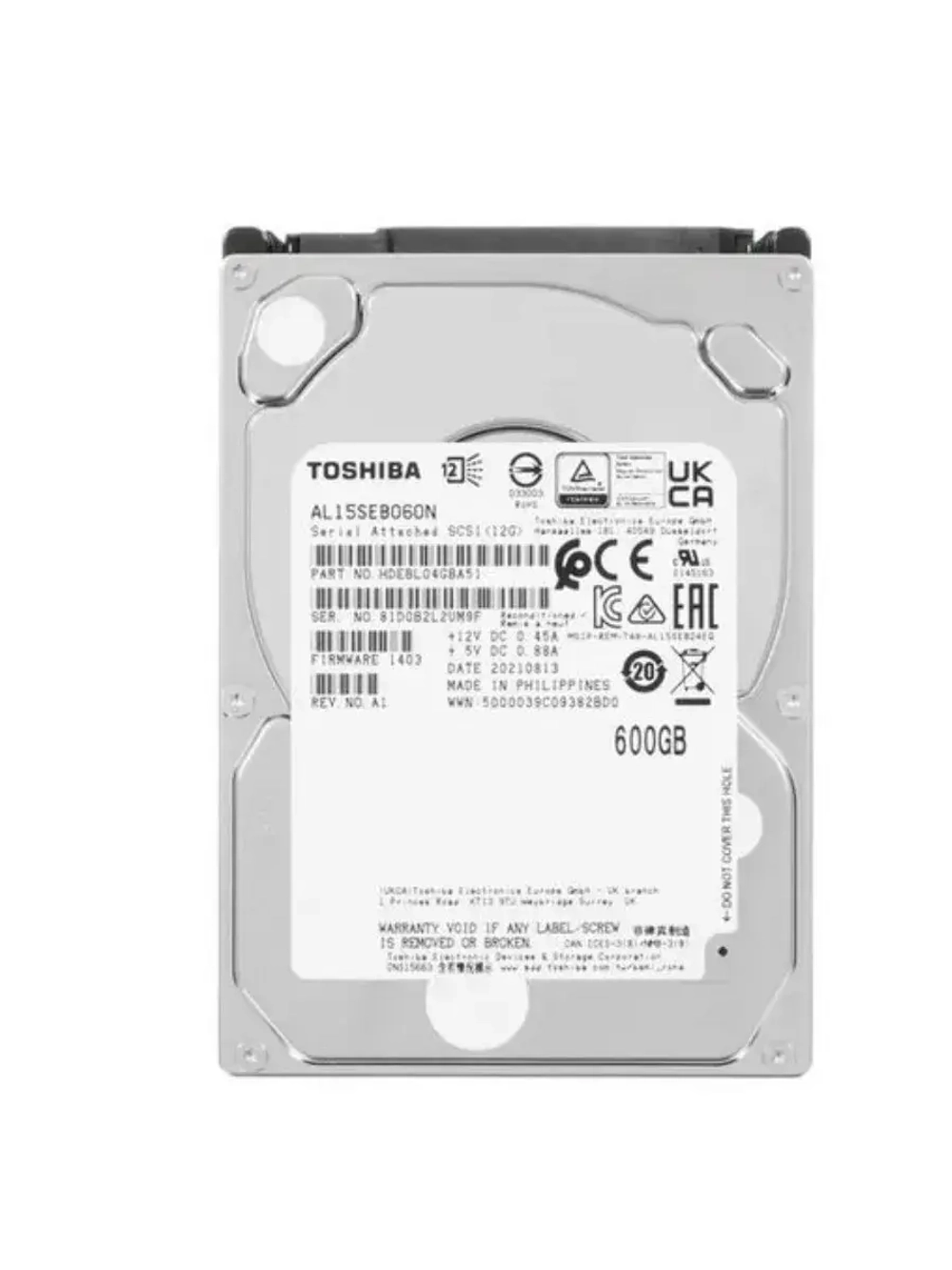 2.5" 600 ГБ Жетский диск SFF AL15SEB060N
