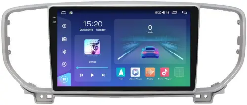 Магнитола для KIA Sportage 2018-2021 - Parafar PF577U2K на Android 13, Быстрая, QLED+2K, CarPlay, 4G SIM-слот