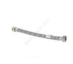 Подводка гибкая для воды нержавеющая оплетка ГИГАНТ 3/4" г-ш L=0.3м AQUALINE 04954