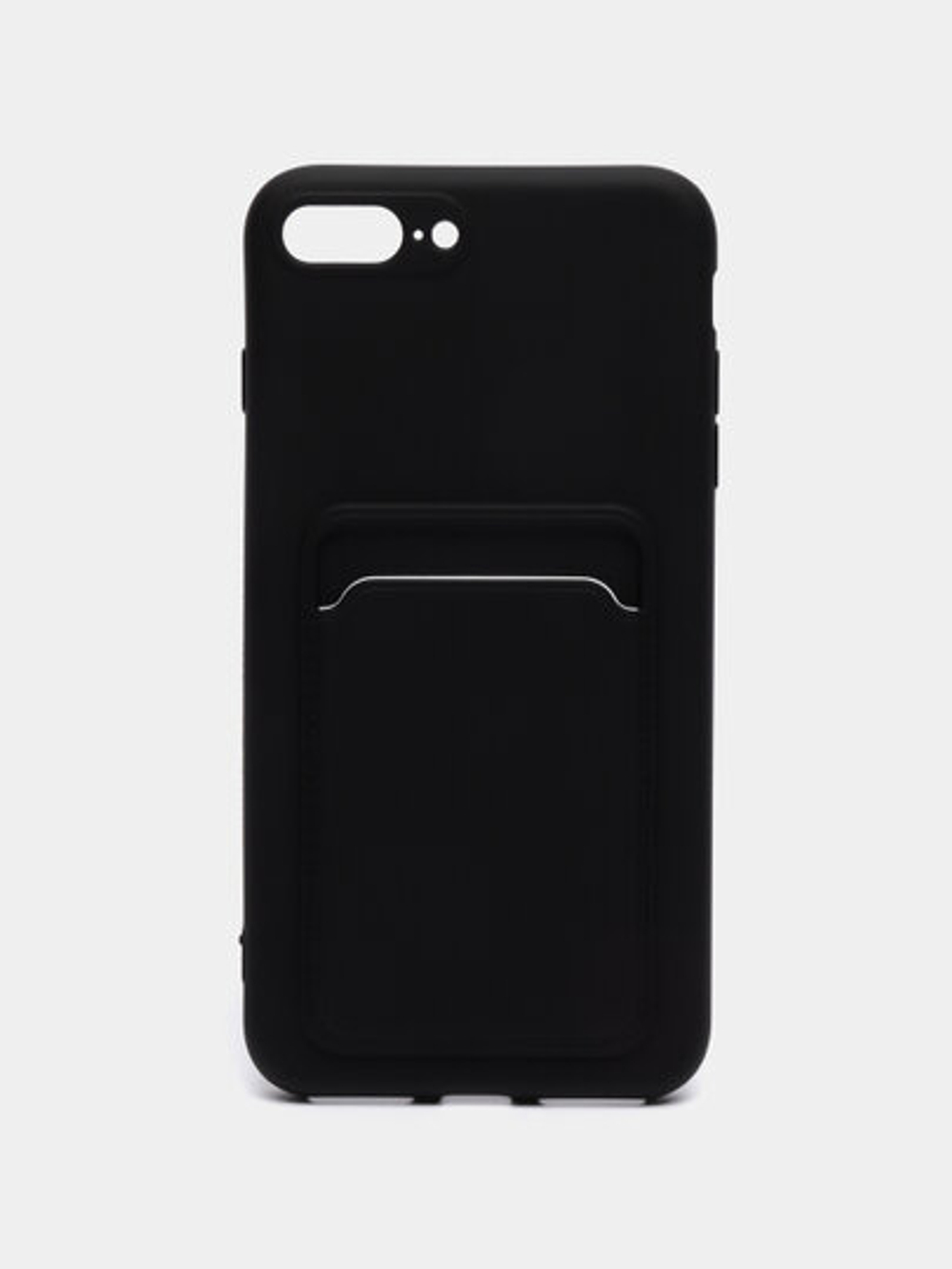 Чехол с карманом для карт на iPhone 11, Черный