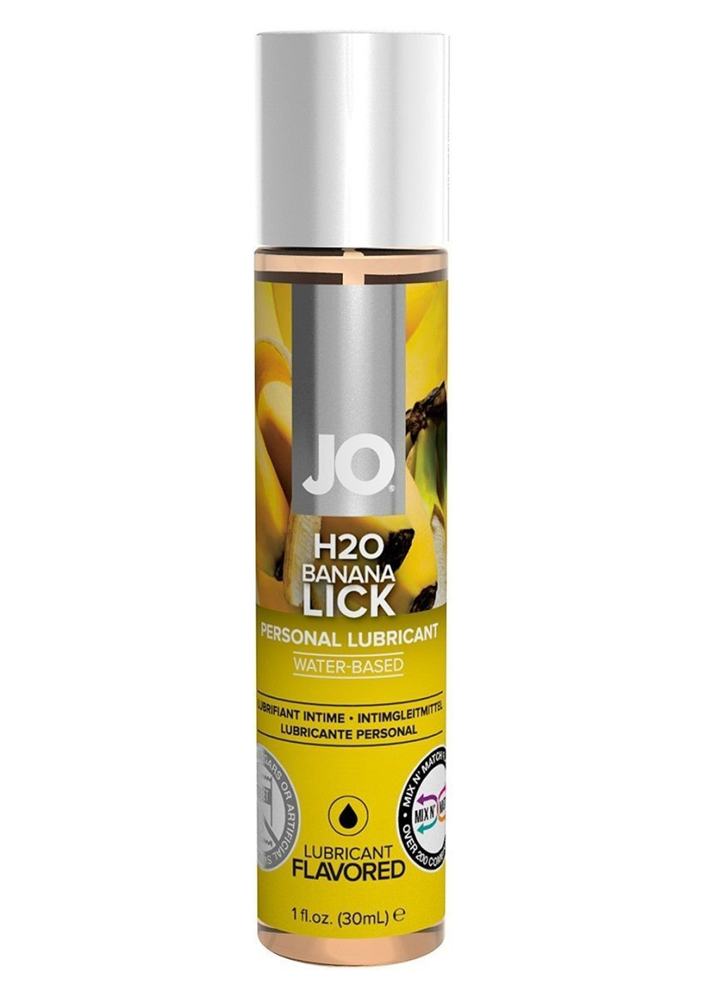 Смазка с ароматом банана JO Flavored Banana Lick - 30 мл