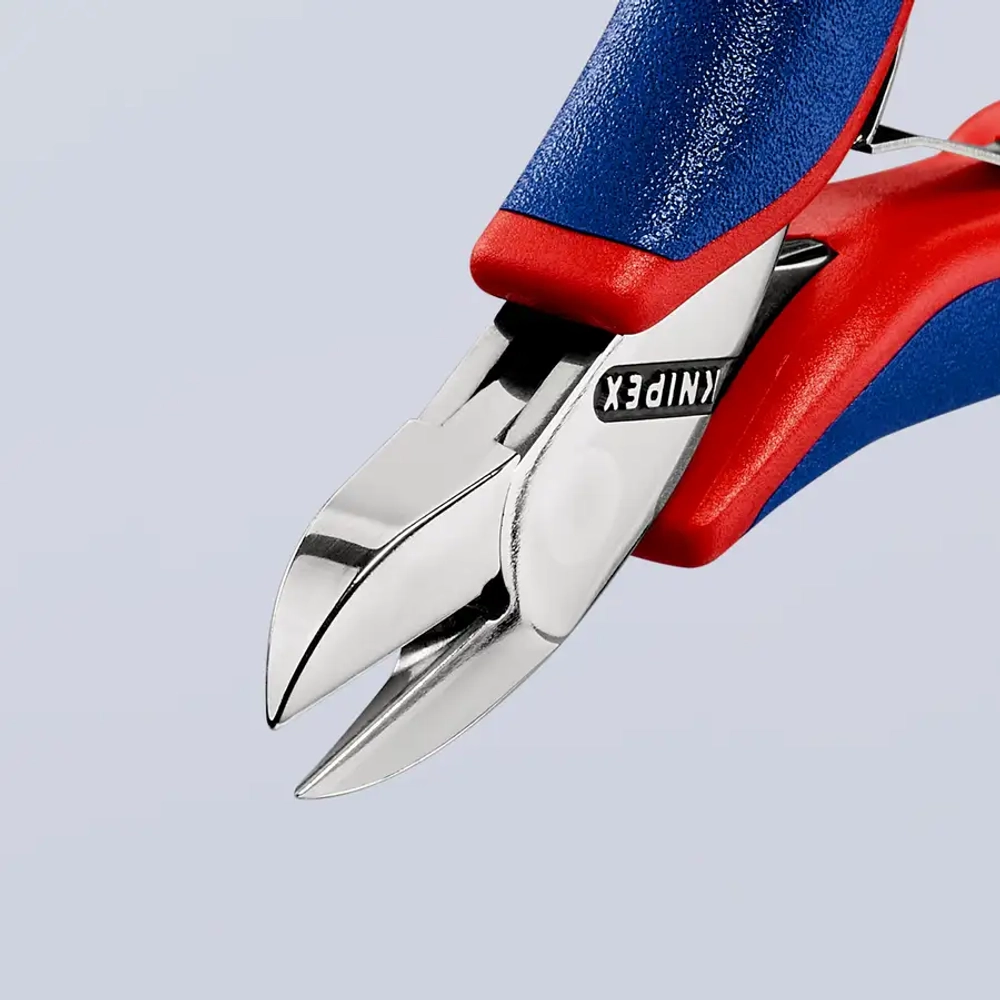 Кусачки боковые для электроники 115 мм Knipex 77 22 115 SB