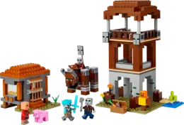 Конструктор LEGO Minecraft 21278 Форпост мародеров и опустошителей