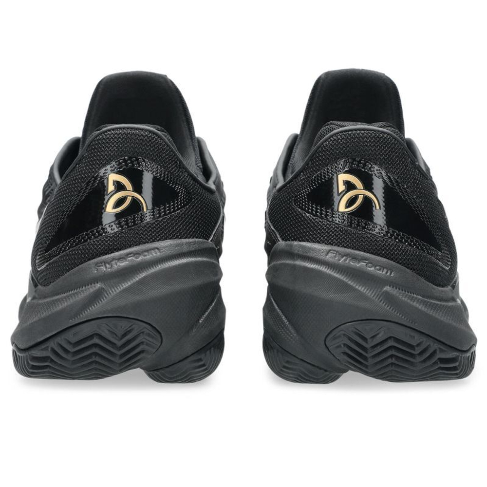 Мужские кроссовки теннисные Asics Court FF 3 Novak Clay Night Energy - black/prism gold