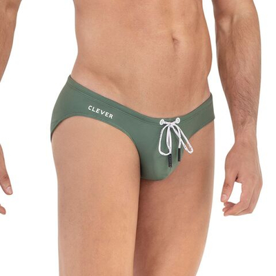 Зеленые классические плавки Cool Swimsuit Brief (Размер: S) (Цвет: зеленый)