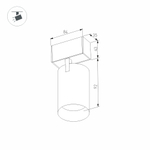 СВЕТИЛЬНИК MAG-SPOT-45-R85-3W WARM3000 (BK, 20 DEG, 24V) (ARLIGHT, IP20 МЕТАЛЛ, 3 ГОДА
