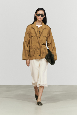 Massimo Dutti Высокотехнологичная куртка-рубашка с карманам, тоффи