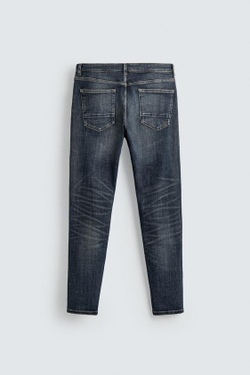 ZARA ДЖИНСЫ SKINNY FIT, СИНИЙ