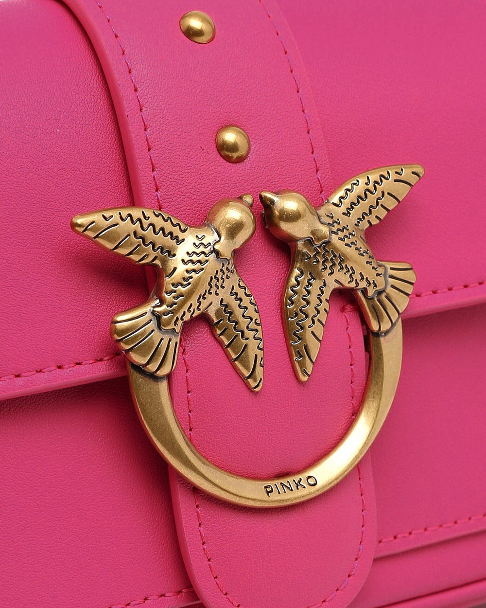 Кожаная сумка через плечо LOVE ONE POCKET C Pinko - розовый(100061 A0F1)