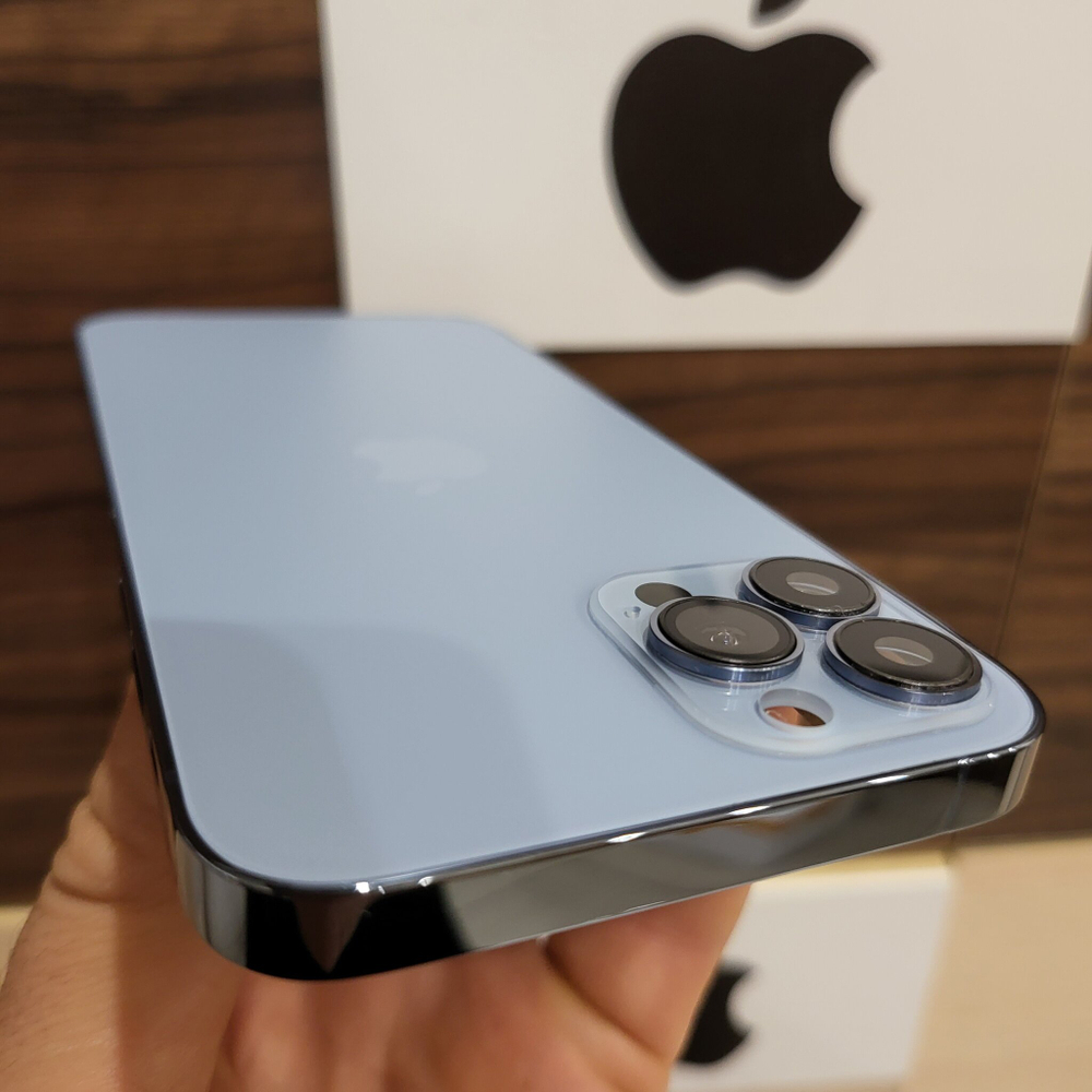 Корпус для iPhone X в стиле iPhone 14Pro (цвет: Blue - Небесно-Голубой)