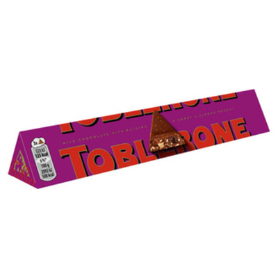 Шоколадные плитки Toblerone Fruit&Nut с виноградом и орехами, 100 г (3 штуки) - TOBLERONE