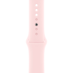 Умные часы Apple Watch Series 9 GPS, 41mm, Aluminium Case with Sport Band M/L, Pink (Розовый)