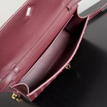 Сумка Bottega Veneta Andiamo Clutch — бордовая — фото 10