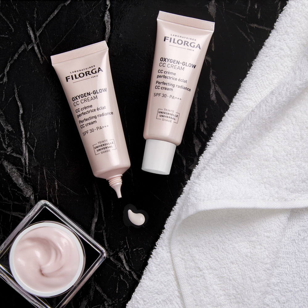 FILORGA OXYGEN-GLOW CC CREAM - Крем CC для осветления и сглаживания кожи SPF 30, 40 ml