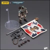 Фигурка JOYTOY Astra Militarum Cadian Command Squad Veteran with Regimental Standard