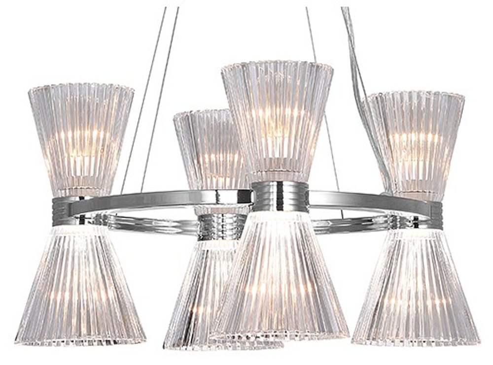 Подвесная люстра Newport 3610 3614/S nickel