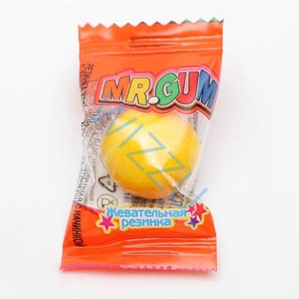Жевательная резинка 3Р Франкуша с фруктовым ароматом Mr.Gum Мистергам, 25 г