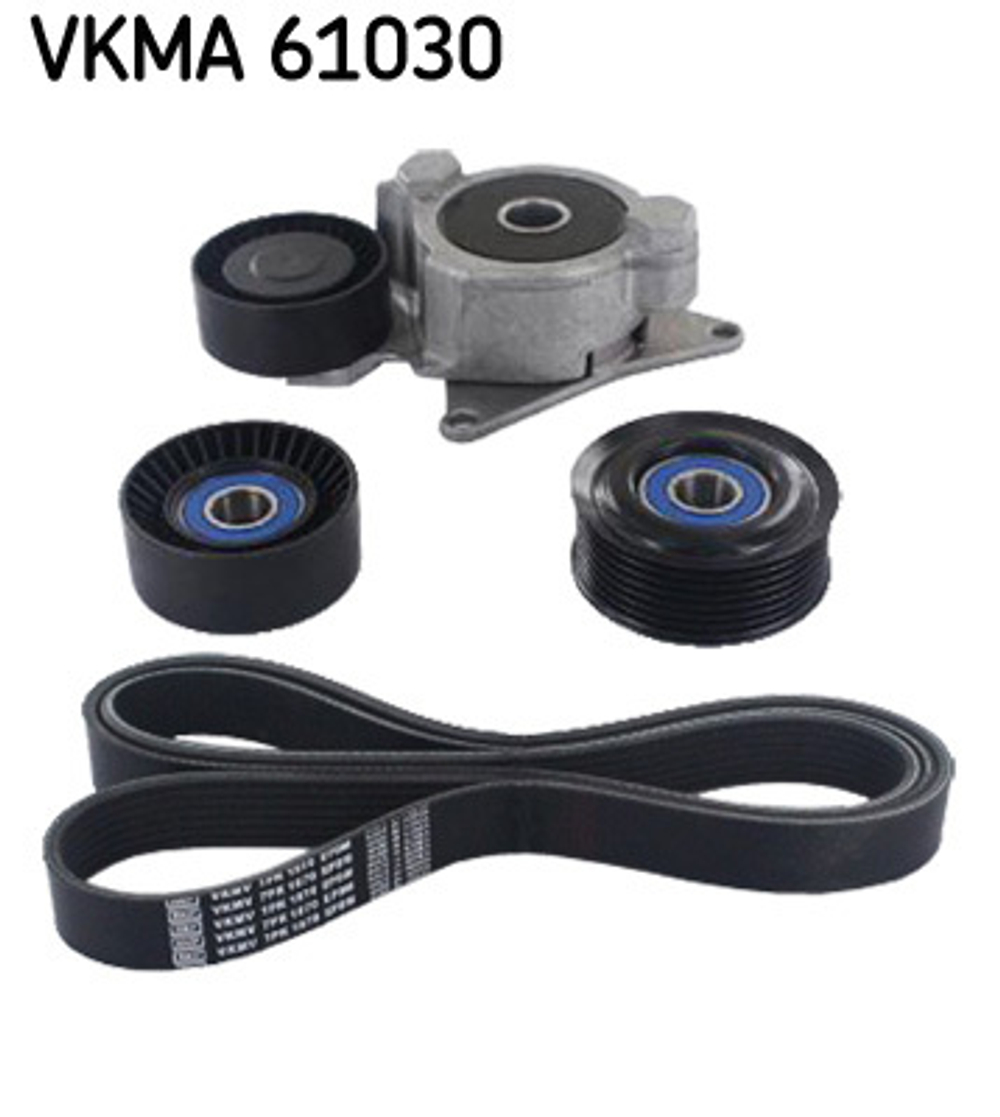 SKF - VKMA61030-SKF - V-ribbed Belt Set