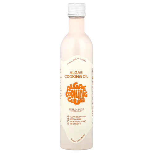 Algae Cooking Club, Растительное масло из водорослей, 473 мл (16 жидк. Унций)