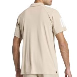 Мужское теннисное поло Adidas Club 3-Stripes - khaki three