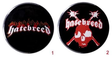 Значок Hatebreed 36 мм (043)