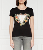 Футболка TRIANGLE FLOWERS GUESS - черный(W4GI24 J1314)
