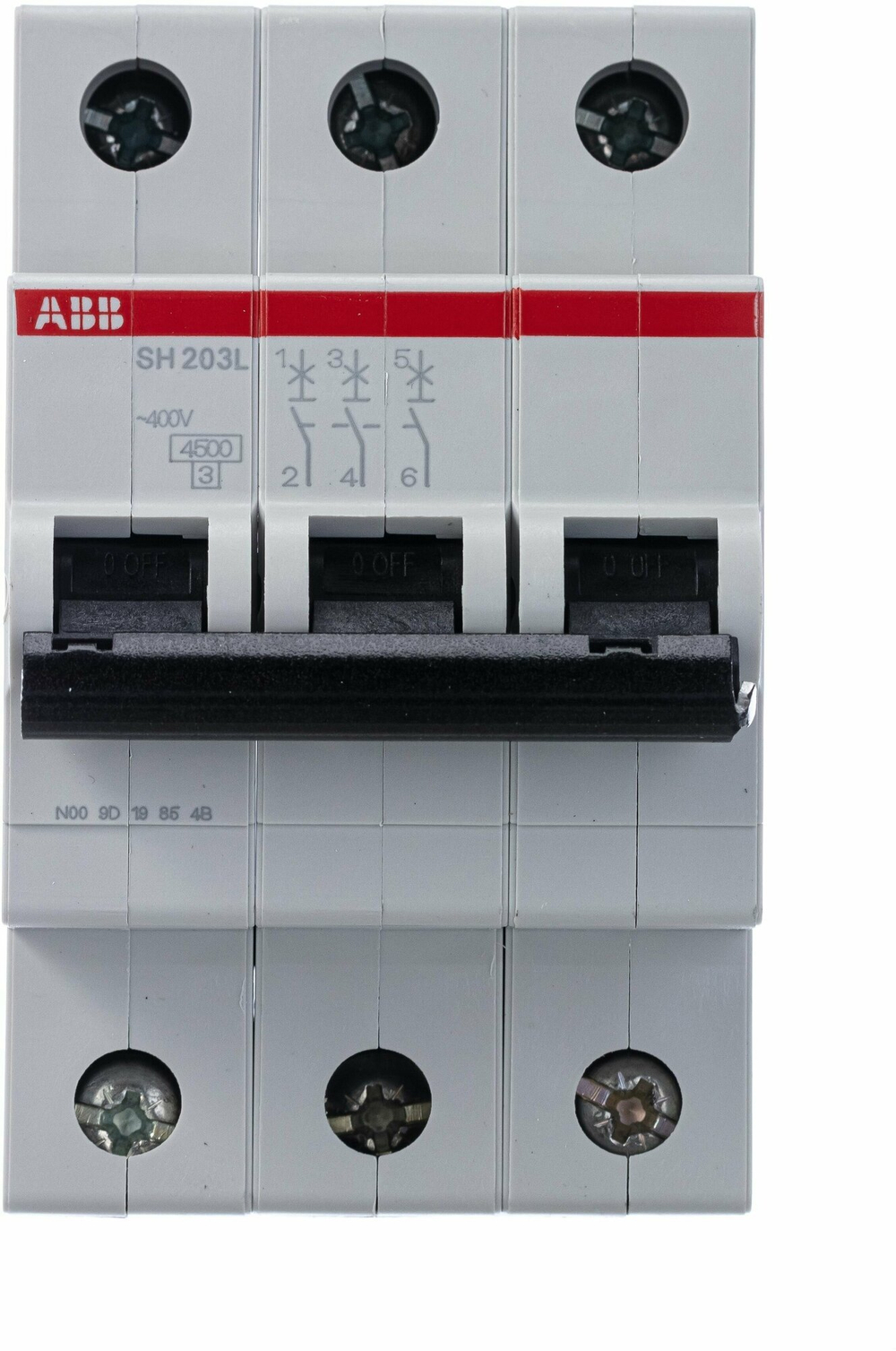 Автоматический модульный выключатель ABB 3п C SH203L 4.5кА 16А 2CDS243001R0164
