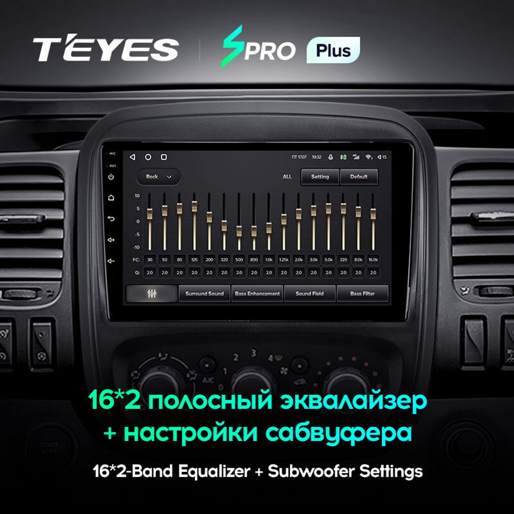 Teyes SPRO Plus 9"для Renault Trafic 3 2014-2021