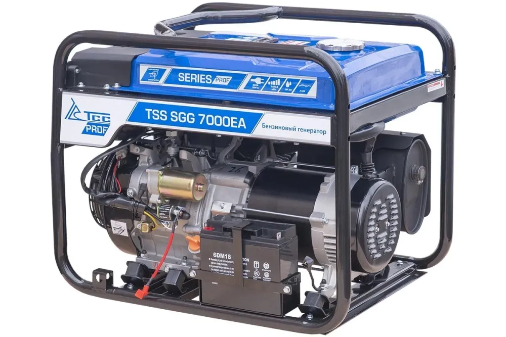 Генератор (7 кВт) TSS SGG 7000E3A бензиновый