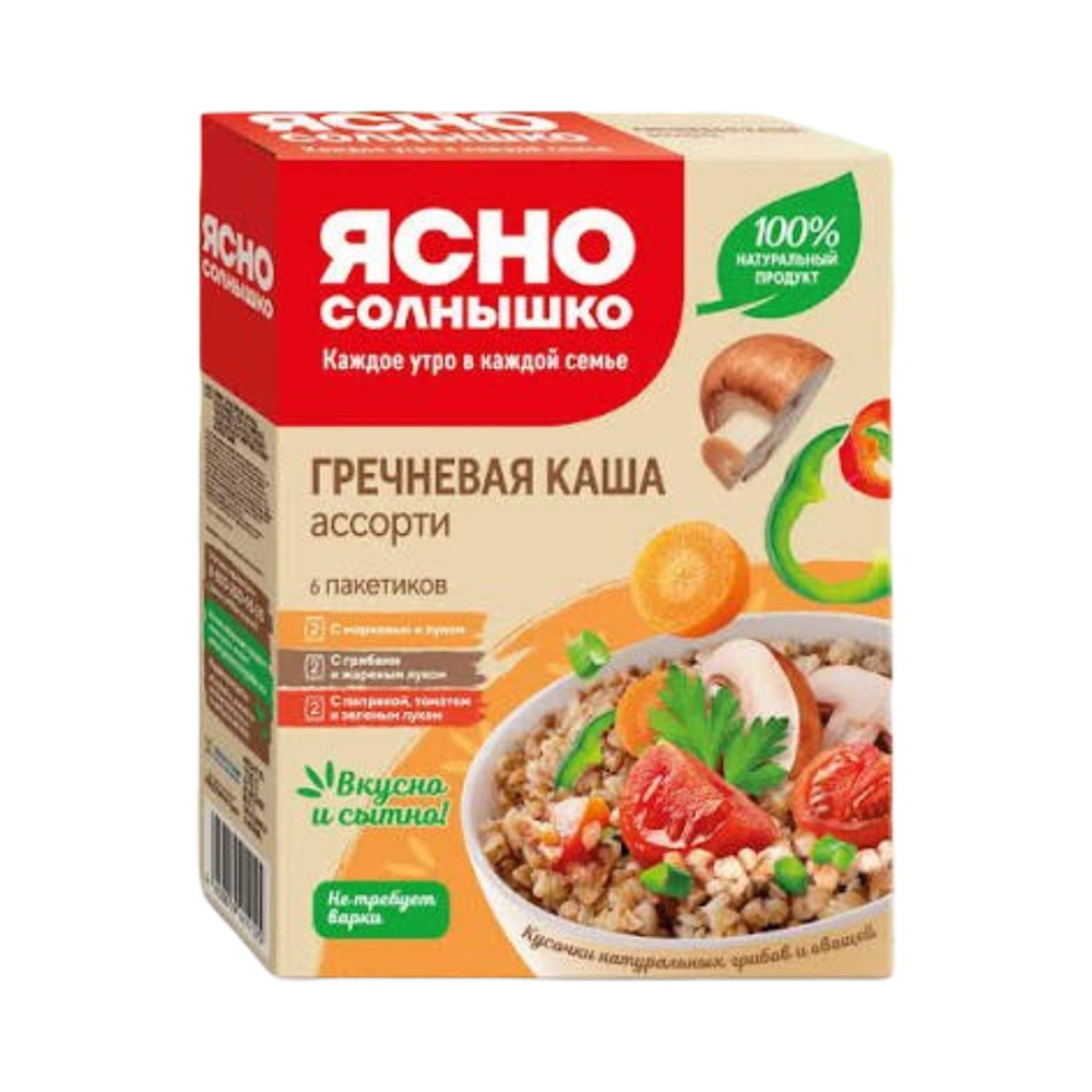 Каша ассорти "Ясно солнышко" 270гр