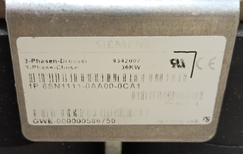 Siemens 6SN1111-0AA00-0CA1 б/у
