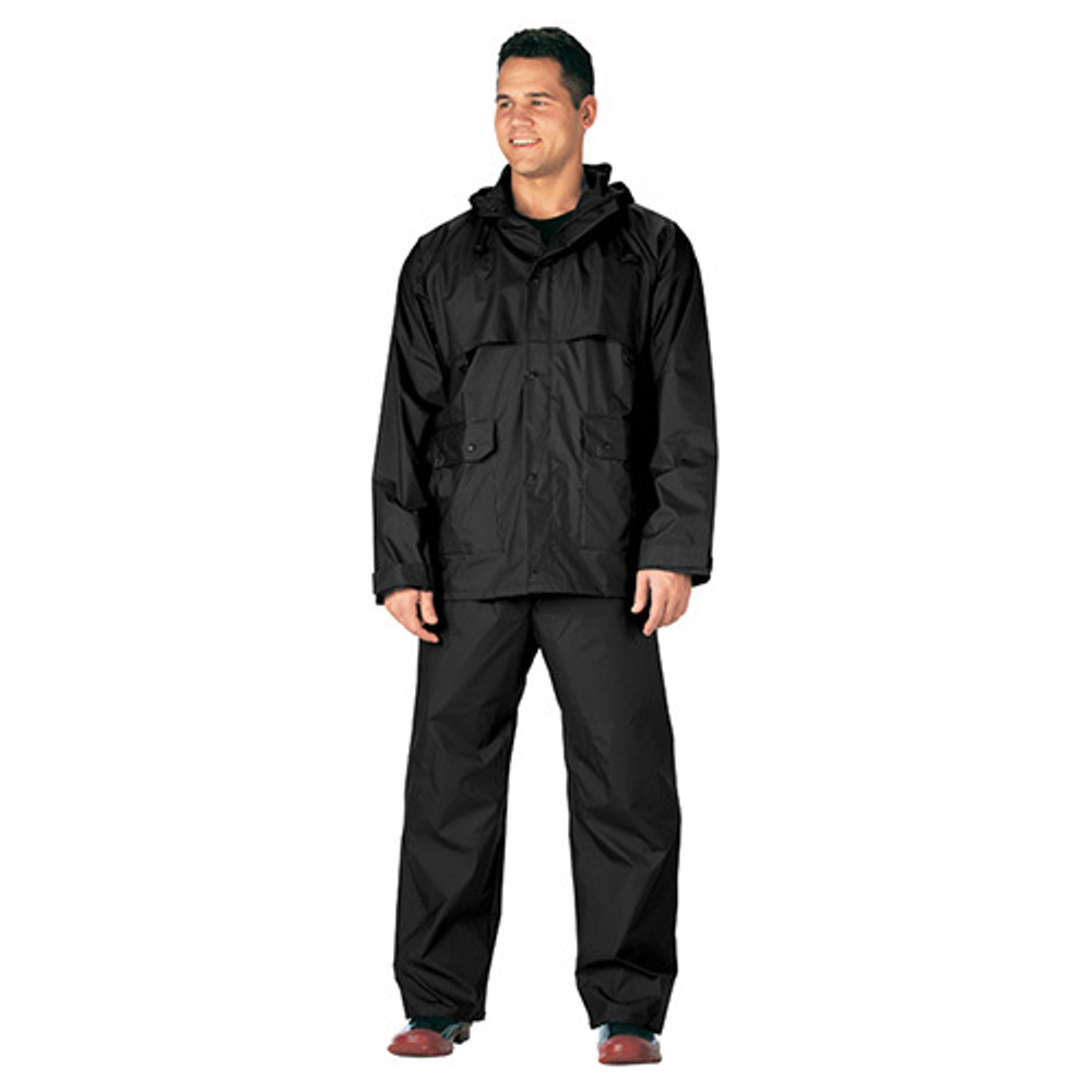 Комбинезон ROTHCO Set waterproof PVC ROTHCO BLACK