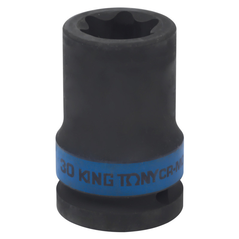 KING TONY (657530M) Головка торцевая ударная TORX Е-стандарт 3/4", E30