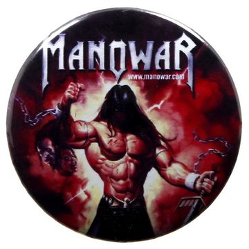 Значок Manowar Louder Than Hell (448)