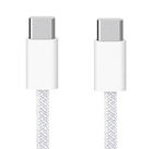 Кабель USB "WALKER" C860, (2 метра), 65W, Type-C-Type-C, поддержка PD, нейлон, белый