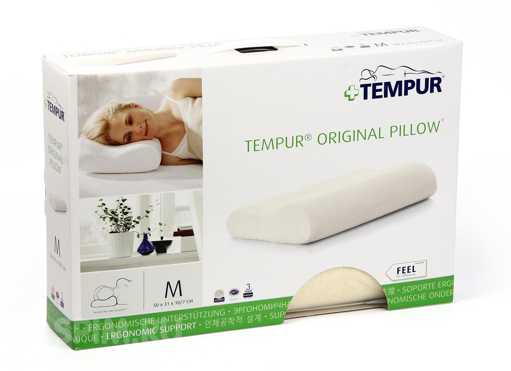 Ортопедическая подушка Tempur Original (Large 50*31*11.5/8.5 SmartCool)