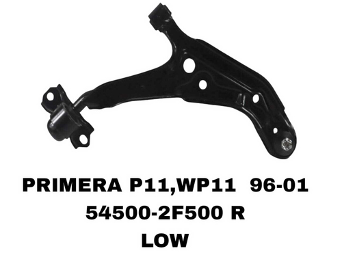 Рычаг подвески 54500-2F500 R на Nissan PRIMERA P11,W11 1996-2002 нижний правый — купить в Алматы | ADAL AUTO