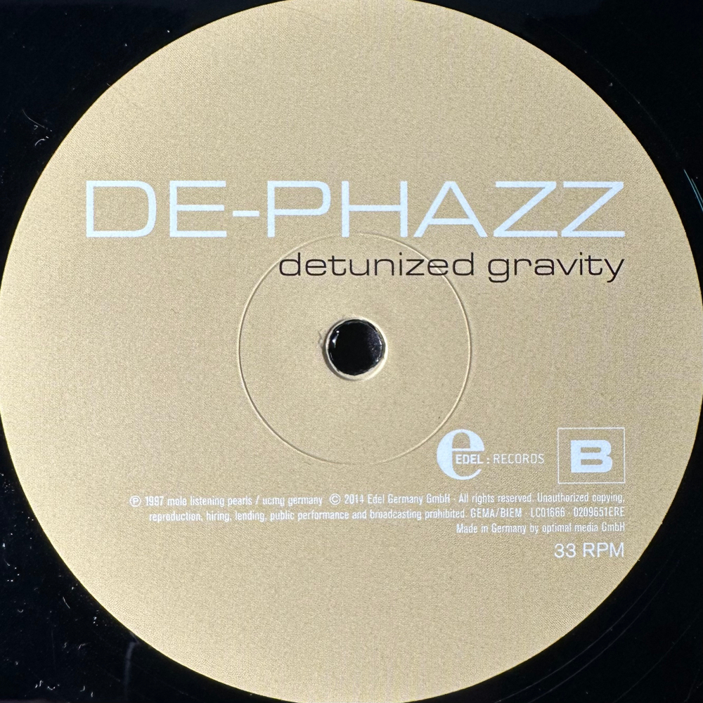 De-Phazz ‎– Detunized Gravity 2LP (Германия 2014г.)