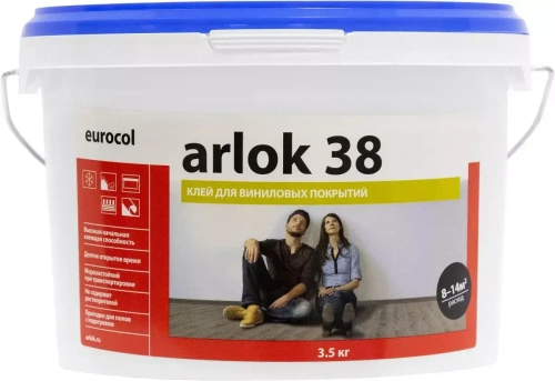 Клей водно-дисперсионный Eurocol Arlok 38