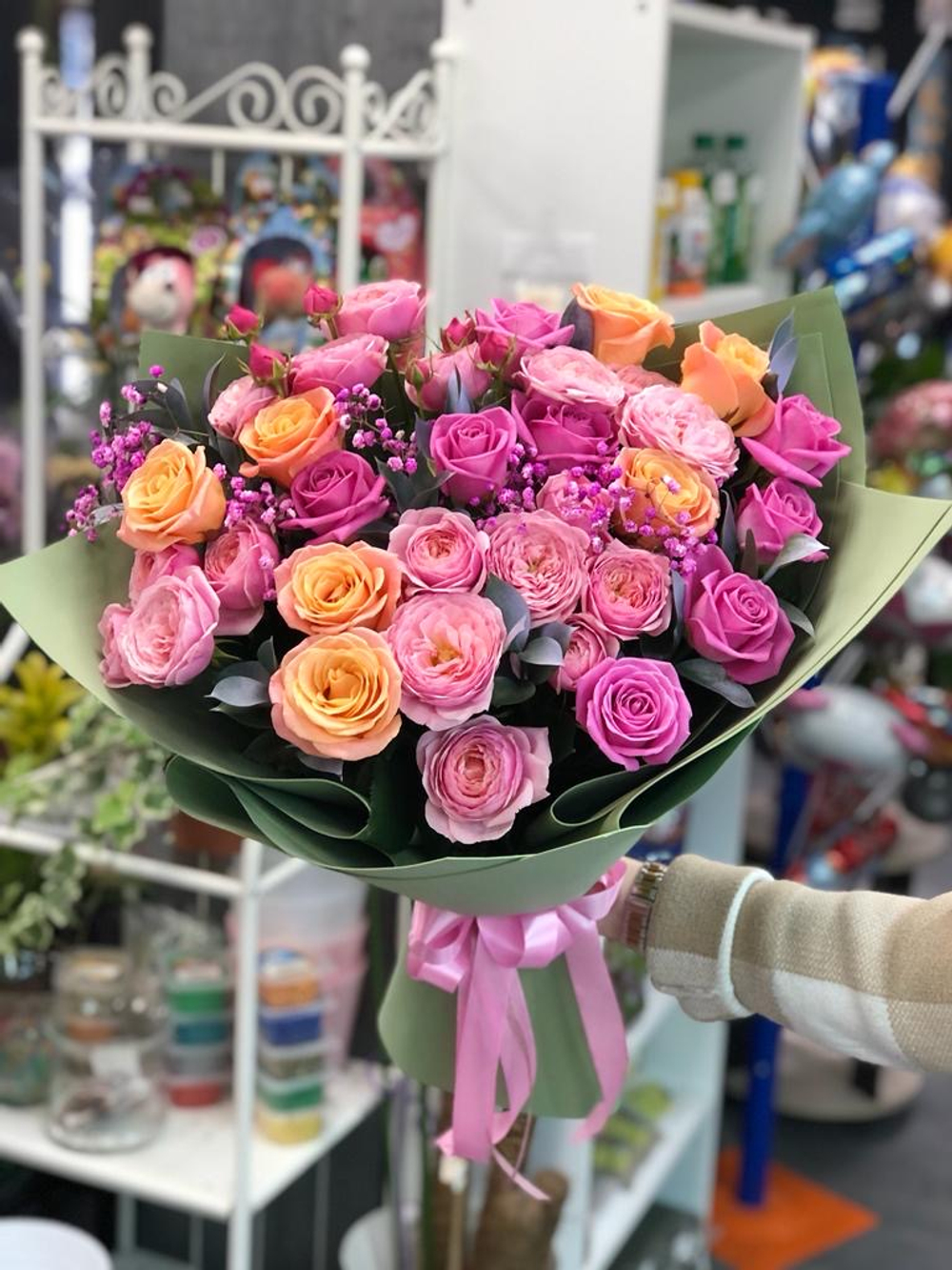 Букеты сборные