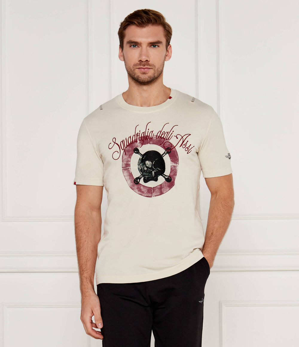 Футболка Aeronautica Militare - бежевый(TS2210J615)